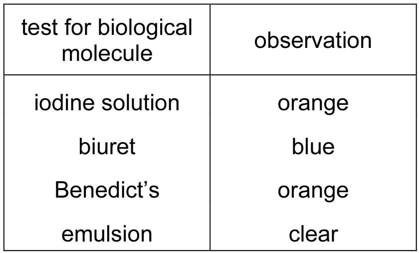 Table